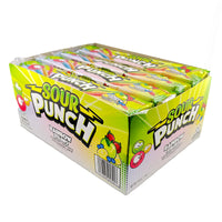 Am Lic Sour Punch Rainbow Straws 2Z 12Ct