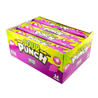 Am Lic Sour Punch Grape Straws  2Z 24Ct