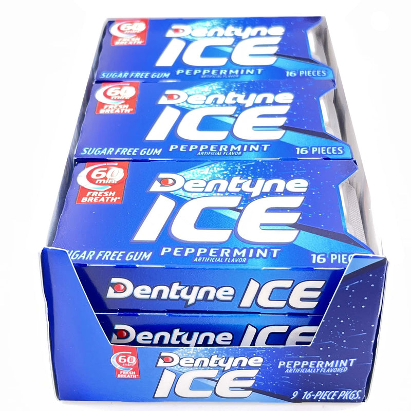 Mondelez Dentyne Ice Peppermint 9Ct