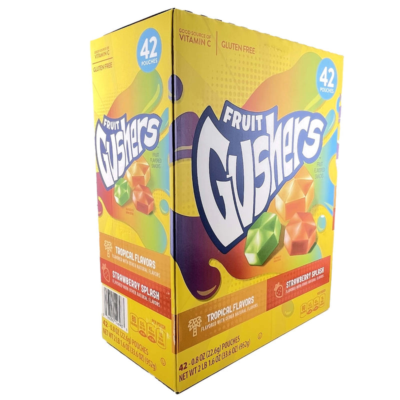 Gushers Variety 42Ct Tropical Strawberry