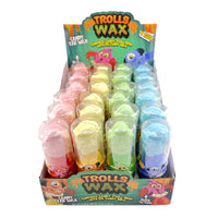 Raindrop Trolls Wax Candy 1.41 Z 24Ct