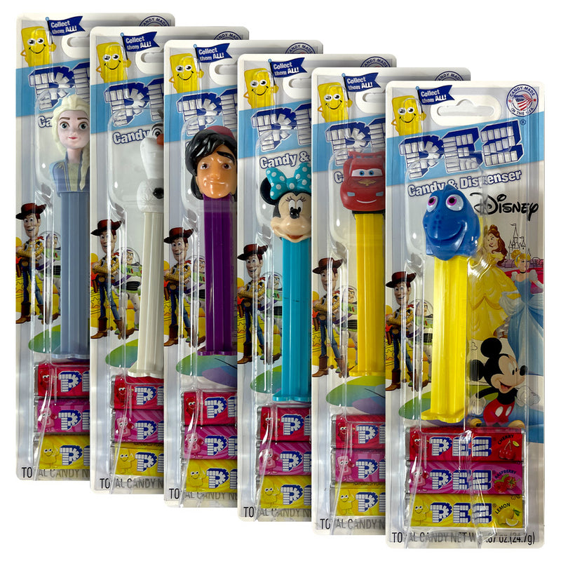 Pez Disney Pixar Asst .87Z 12Ct