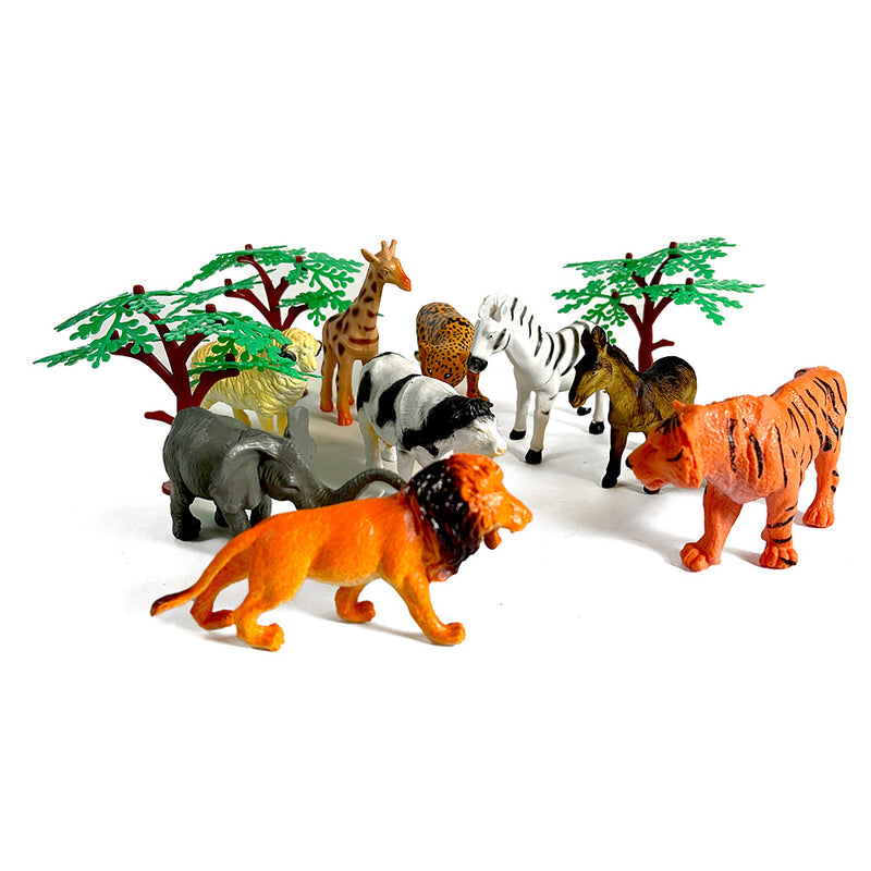 Wild Animals Display 12Ct