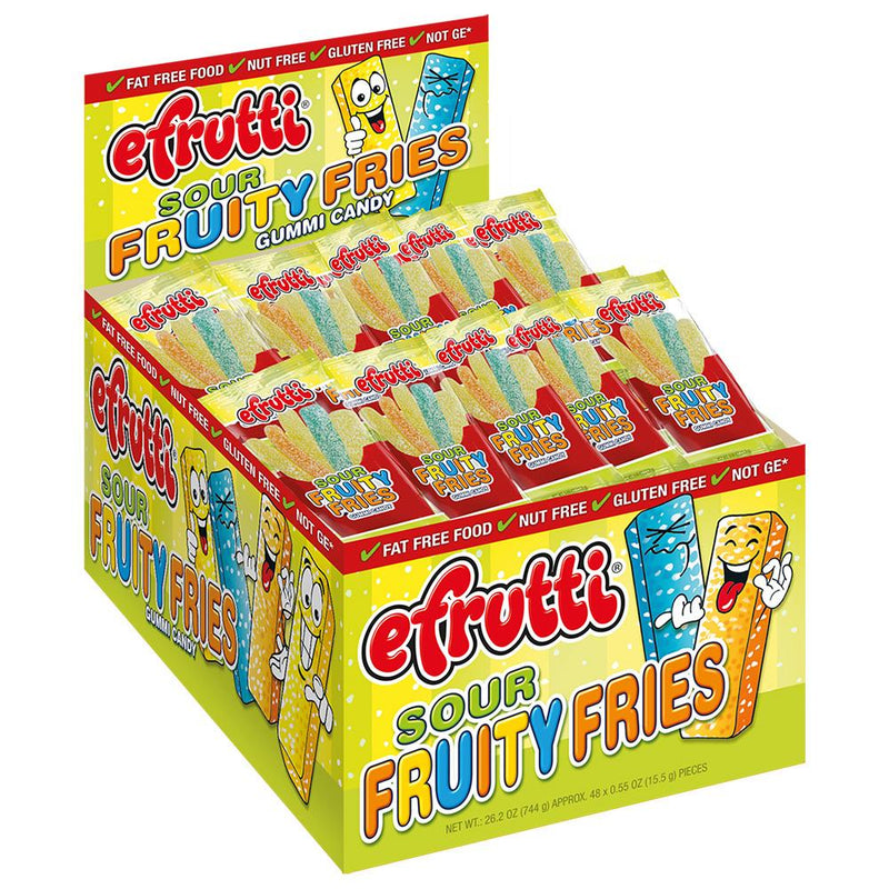 Efrutti Gummi Fries 48Ct