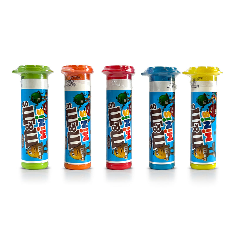 M&M Milk Choc Mini Tubes 24Ct